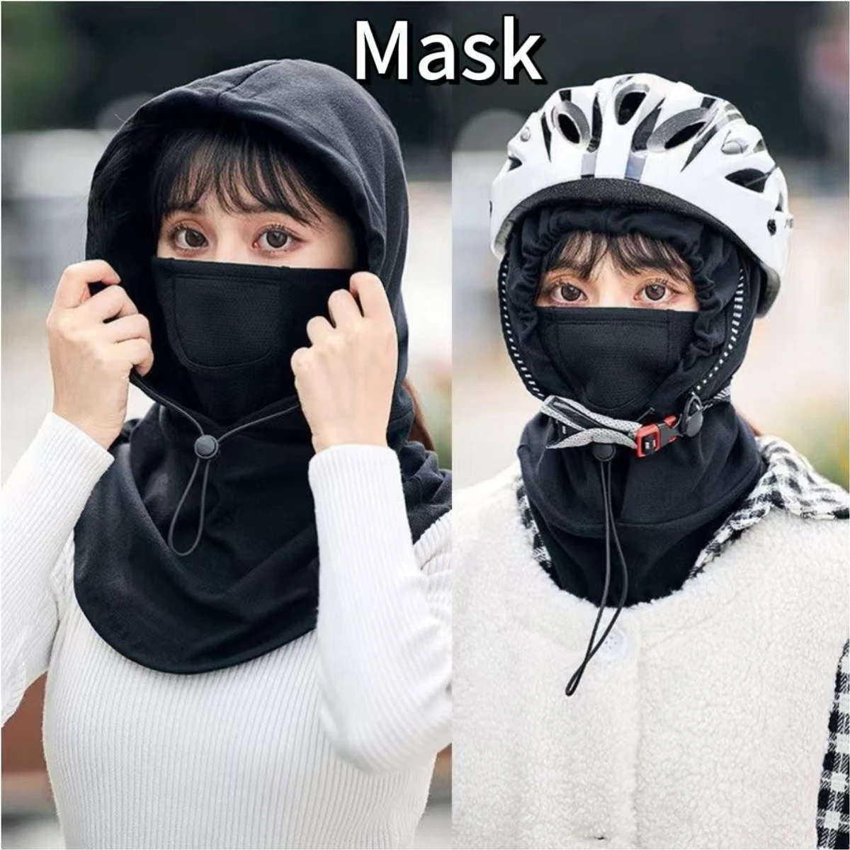 Balaclava Windproof Full Face Mask (black)